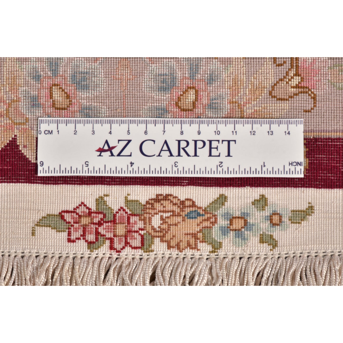 Tappeto Tabriz 60 Raj trama seta 314 X 200 cm