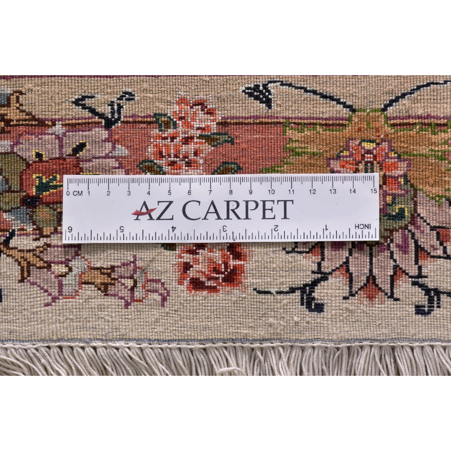 Tappeto Tabriz 50 Raj 342 X 250 cm