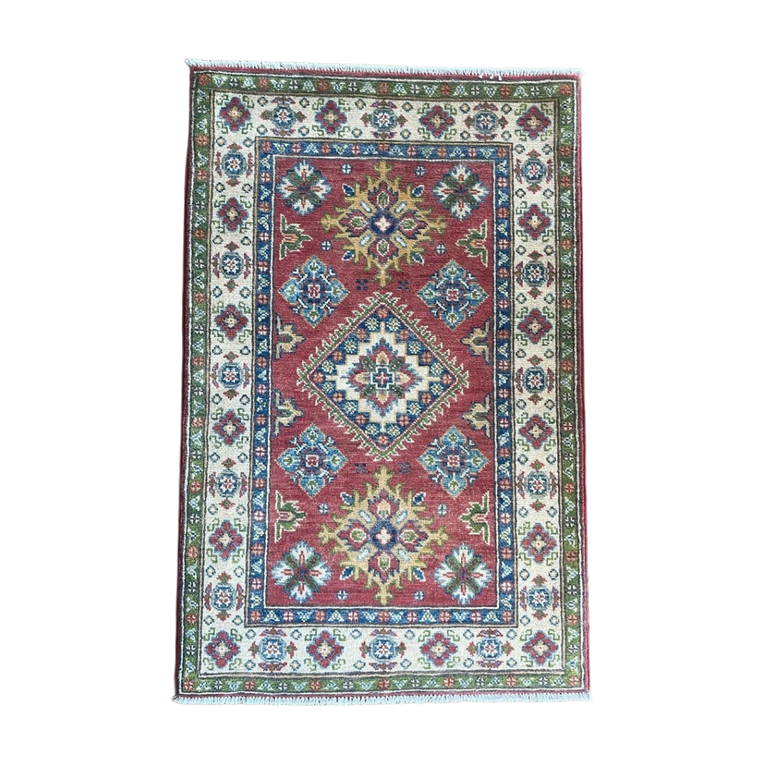 Tappeto Kazak 126 X 81 Cm