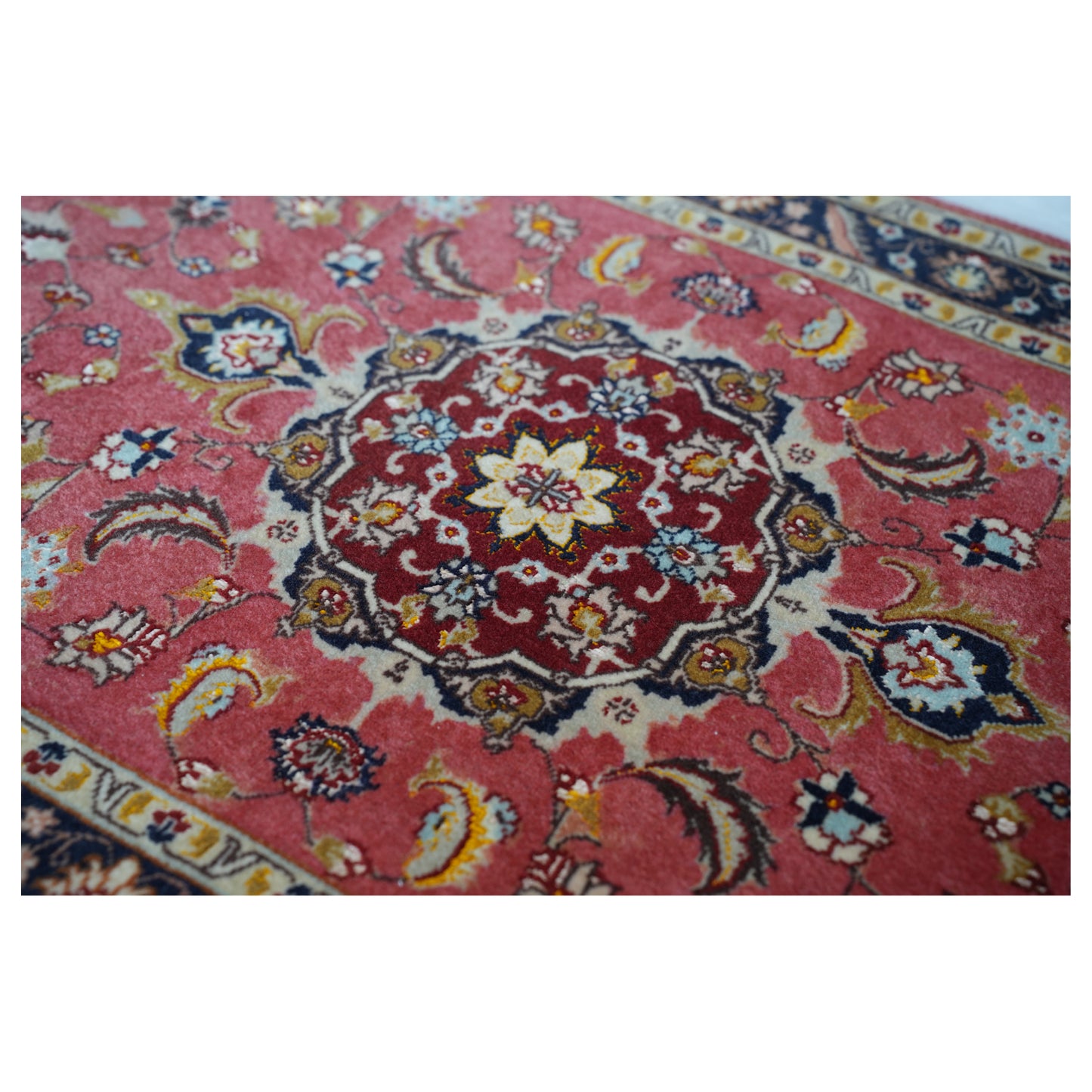 Tappeto Tabriz 50 Raj 95 x 62 Cm Patina