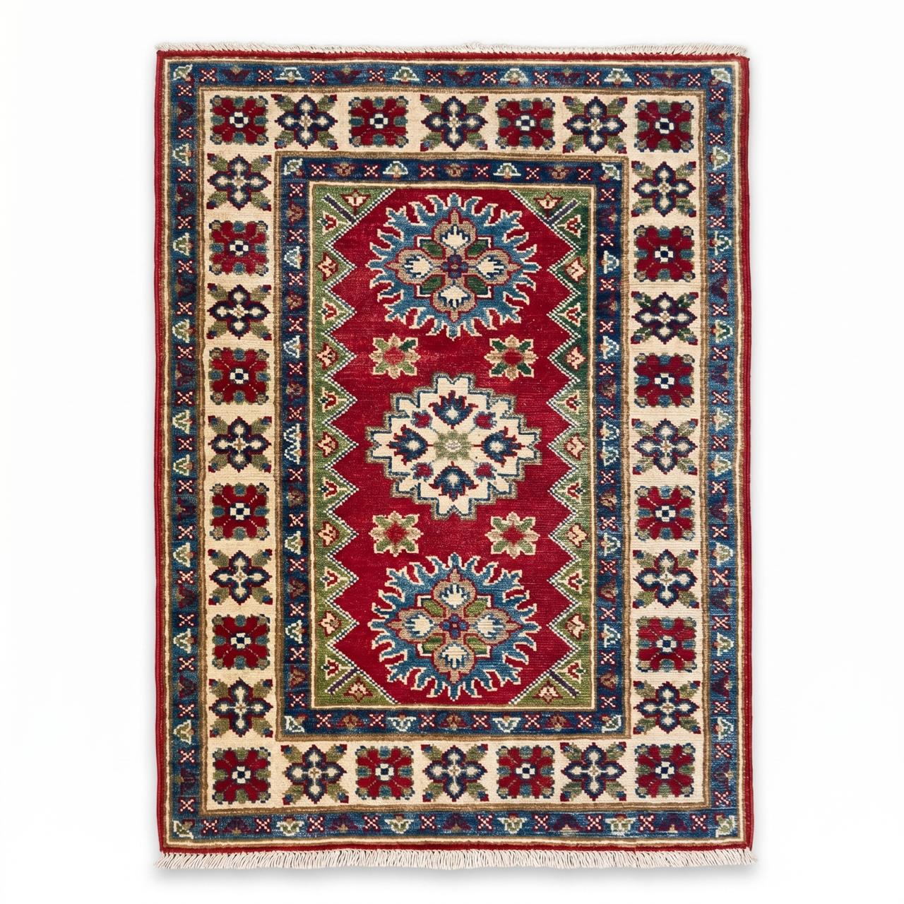 Tappeto Kazak 125 X 80 Cm