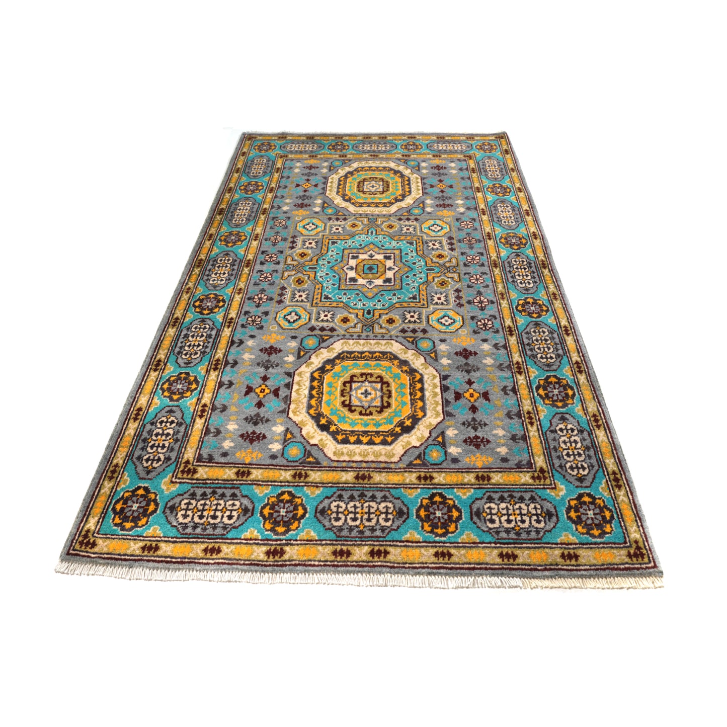 Tappeto Kazak 177 x 121 cm