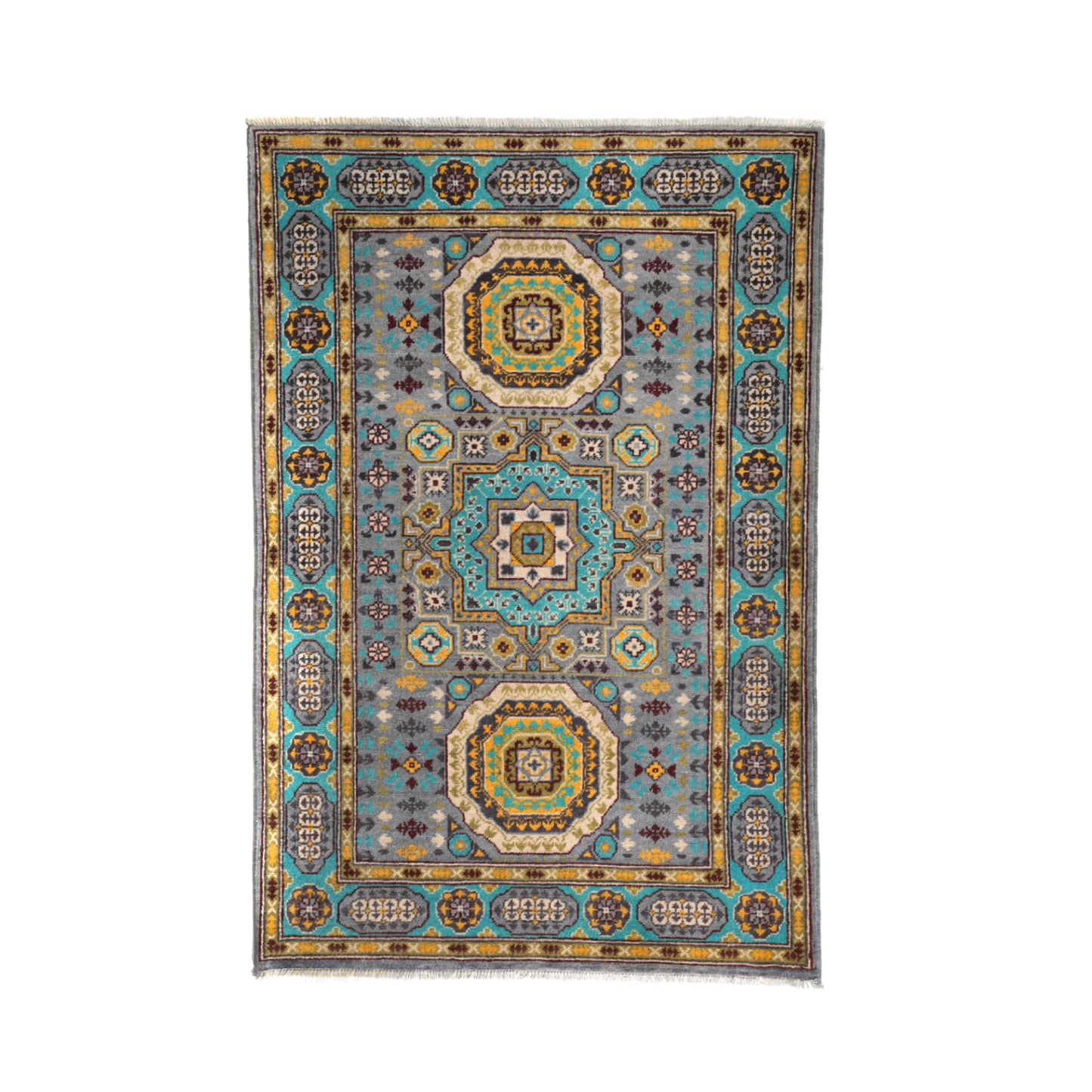 Tappeto Kazak 177 x 121 cm