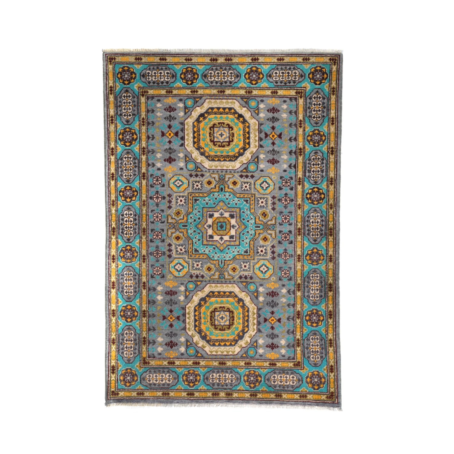 Tappeto Kazak 177 x 121 cm