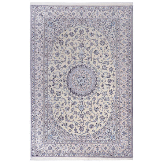 Tappeto Nain 6 Fili Firmato Habibian 302 x 202 cm