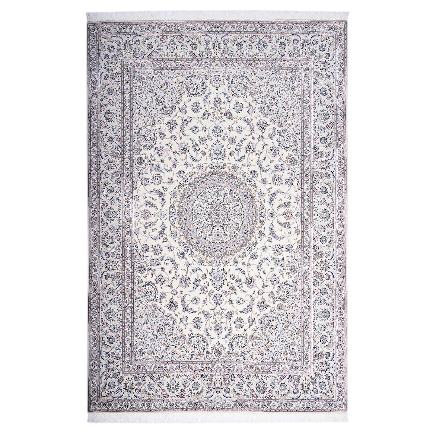 Tappeto Nain 6 Fili Firmato Habibian 308 x 203 cm