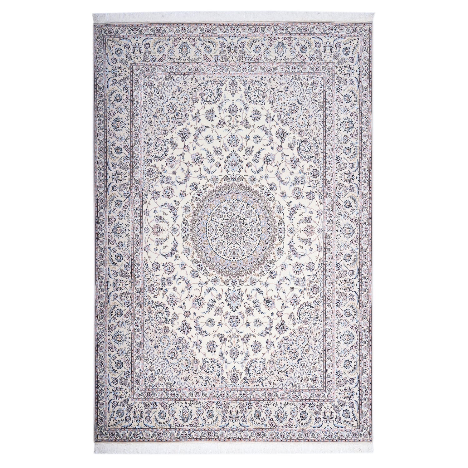 Tappeto Nain 6 Fili Firmato Habibian 308 x 203 cm
