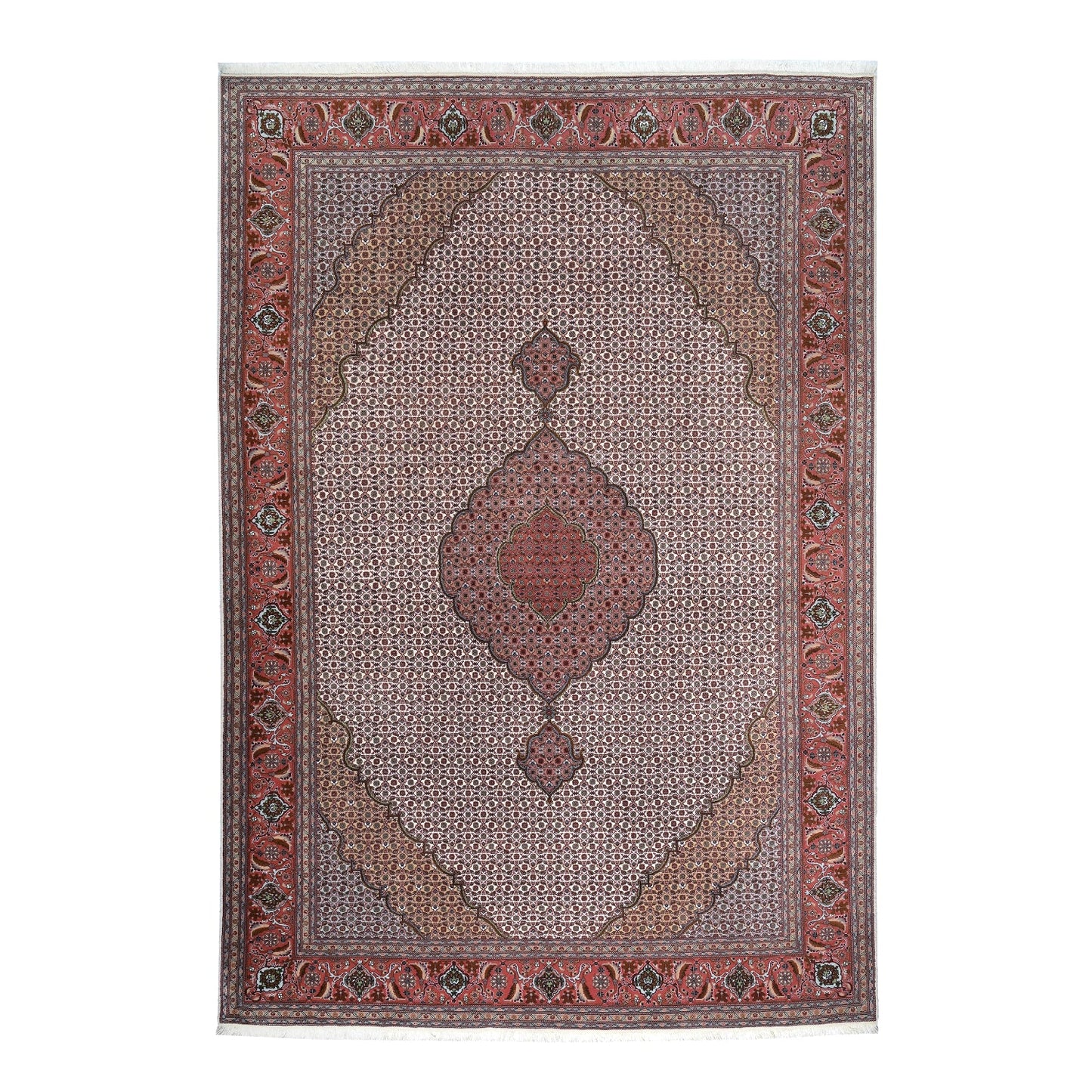 Tappeto Tabriz 50 Raj Disegno Mahi 298 x 204 cm