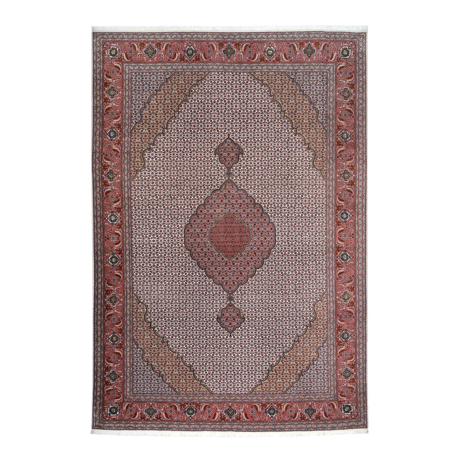Tappeto Tabriz 50 Raj Disegno Mahi 298 x 204 cm