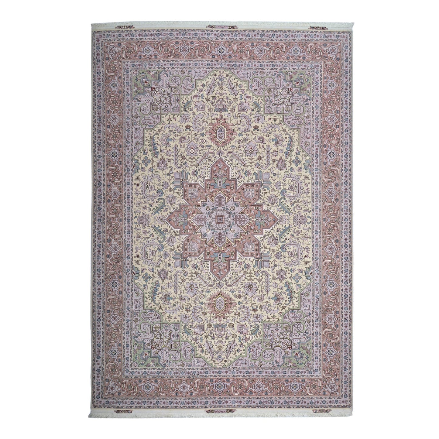 Tappeto Tabriz 50 Raj Disegno Heriz 305x205