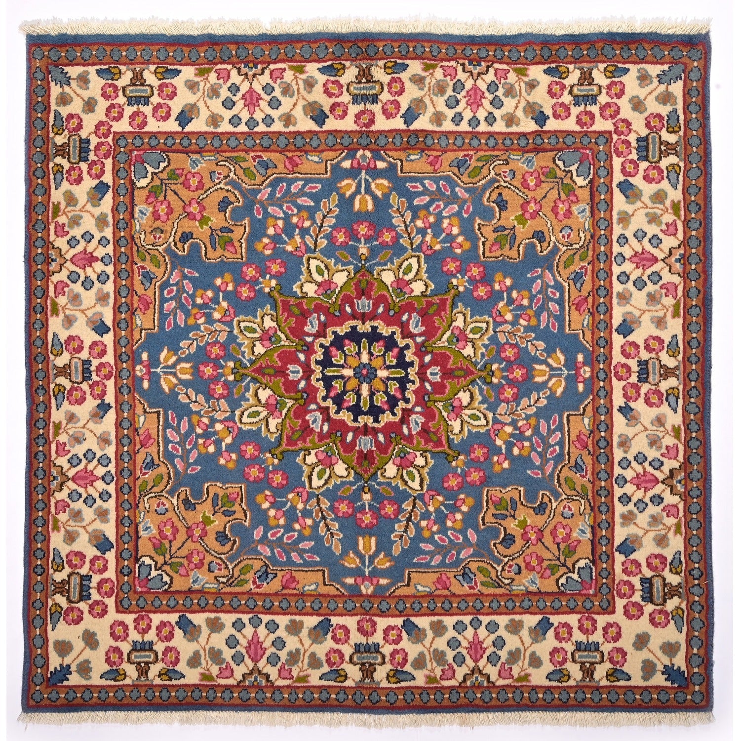 Tappeto Kerman 148 x 143 cm