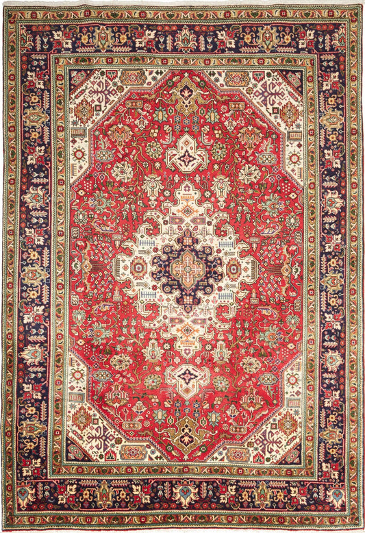 Tappeto Tabriz 30 Raj 290 X 203 CM