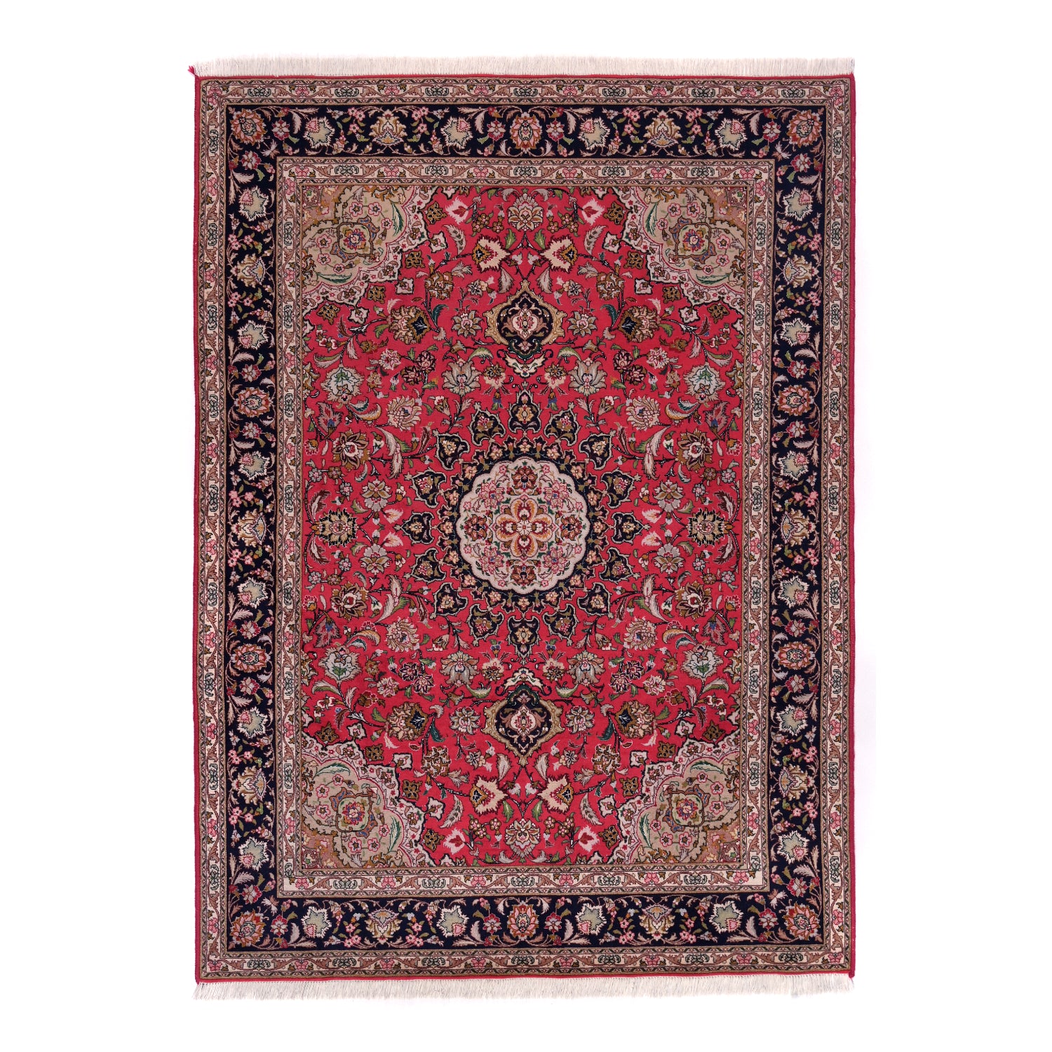 Tappeto Tabriz 50 Raj 206 X 153 CM Patina