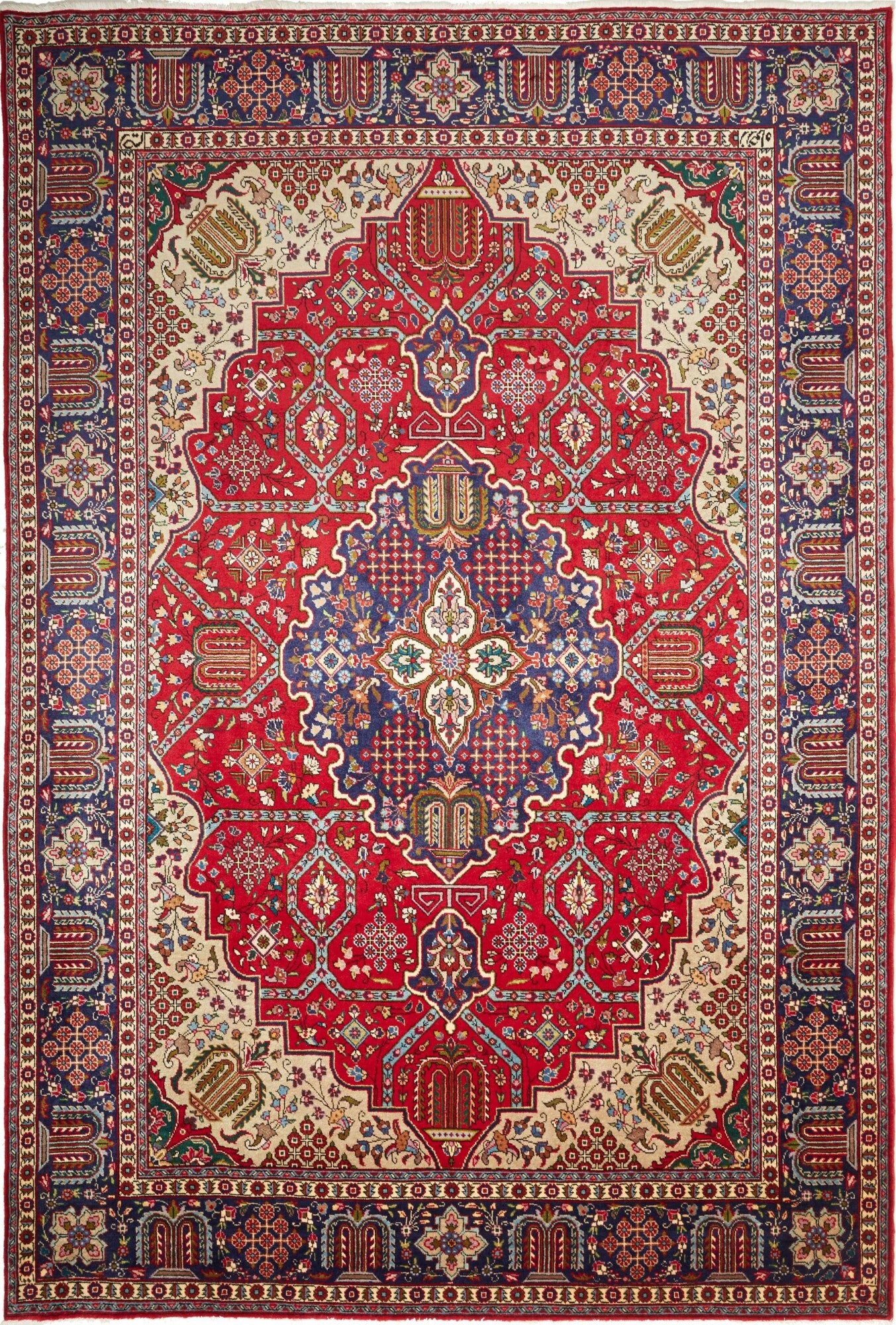 Tappeto Tabriz 30 Raj 337 X 226 CM