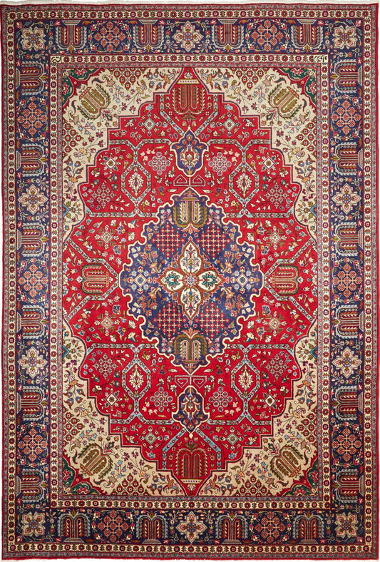 Tappeto Tabriz 30 Raj 337 X 226 CM