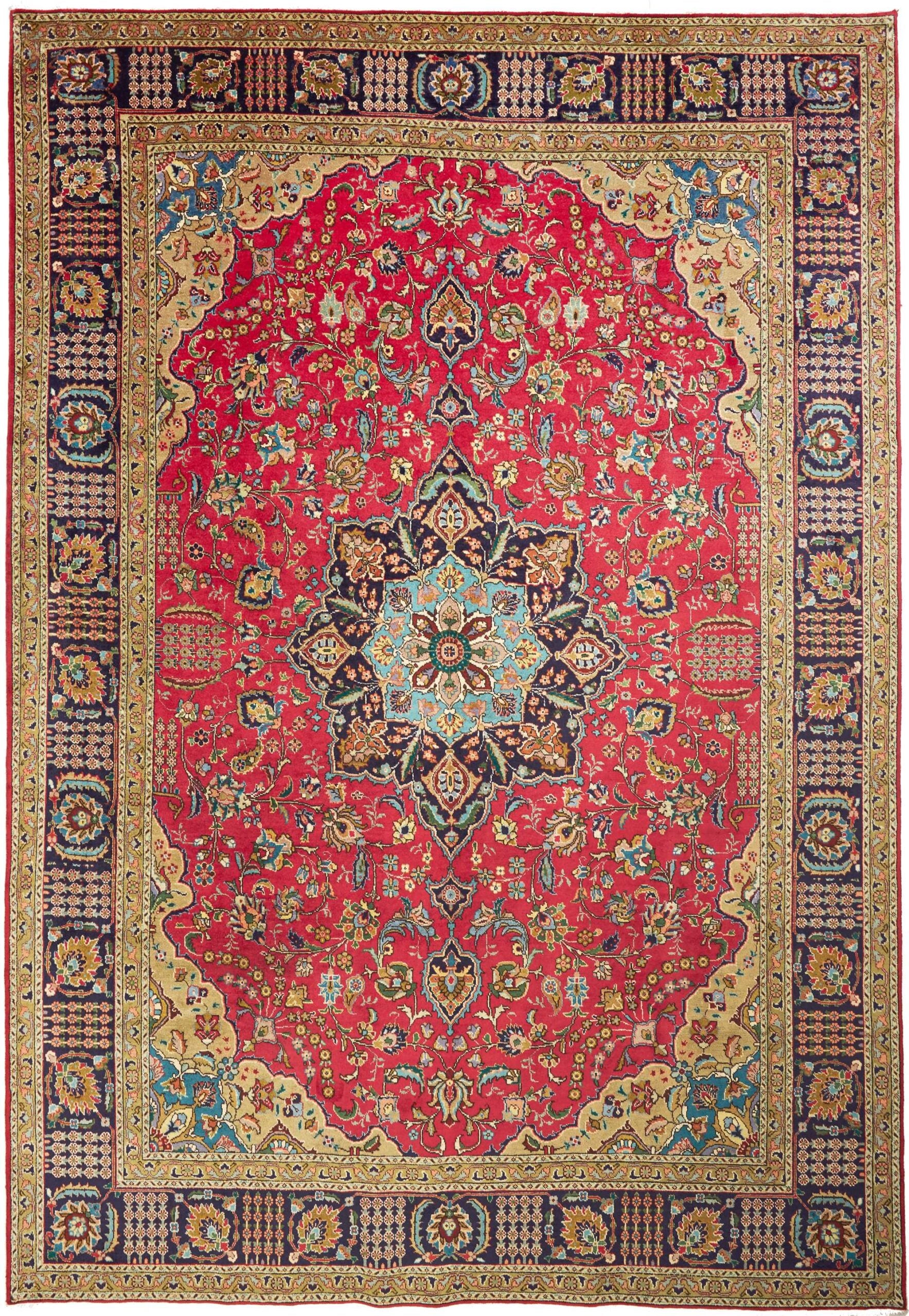 Tappeto Tabriz 30 Raj 350 X 240 CM