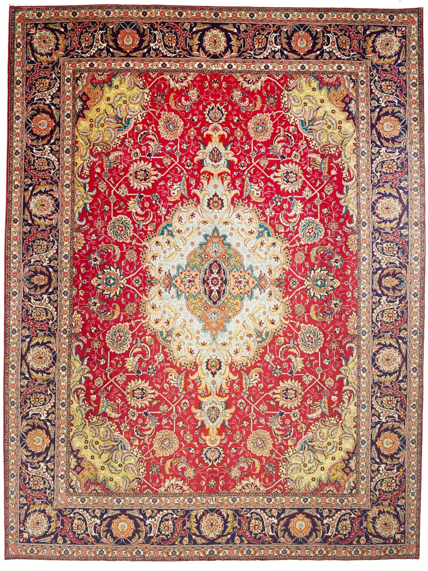 Tappeto Tabriz 30 Raj 395 X 295 CM
