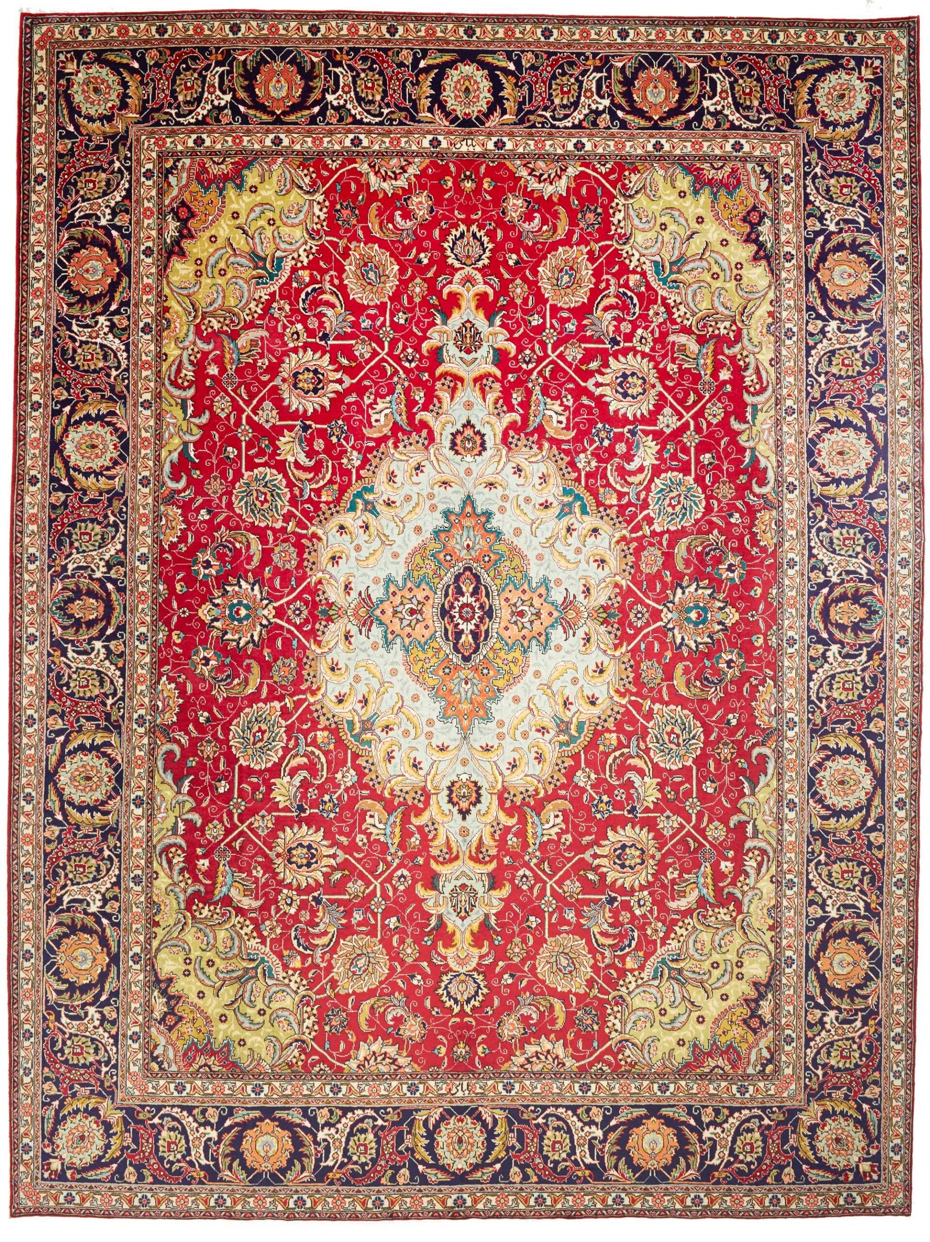 Tappeto Tabriz 30 Raj 395 X 295 CM