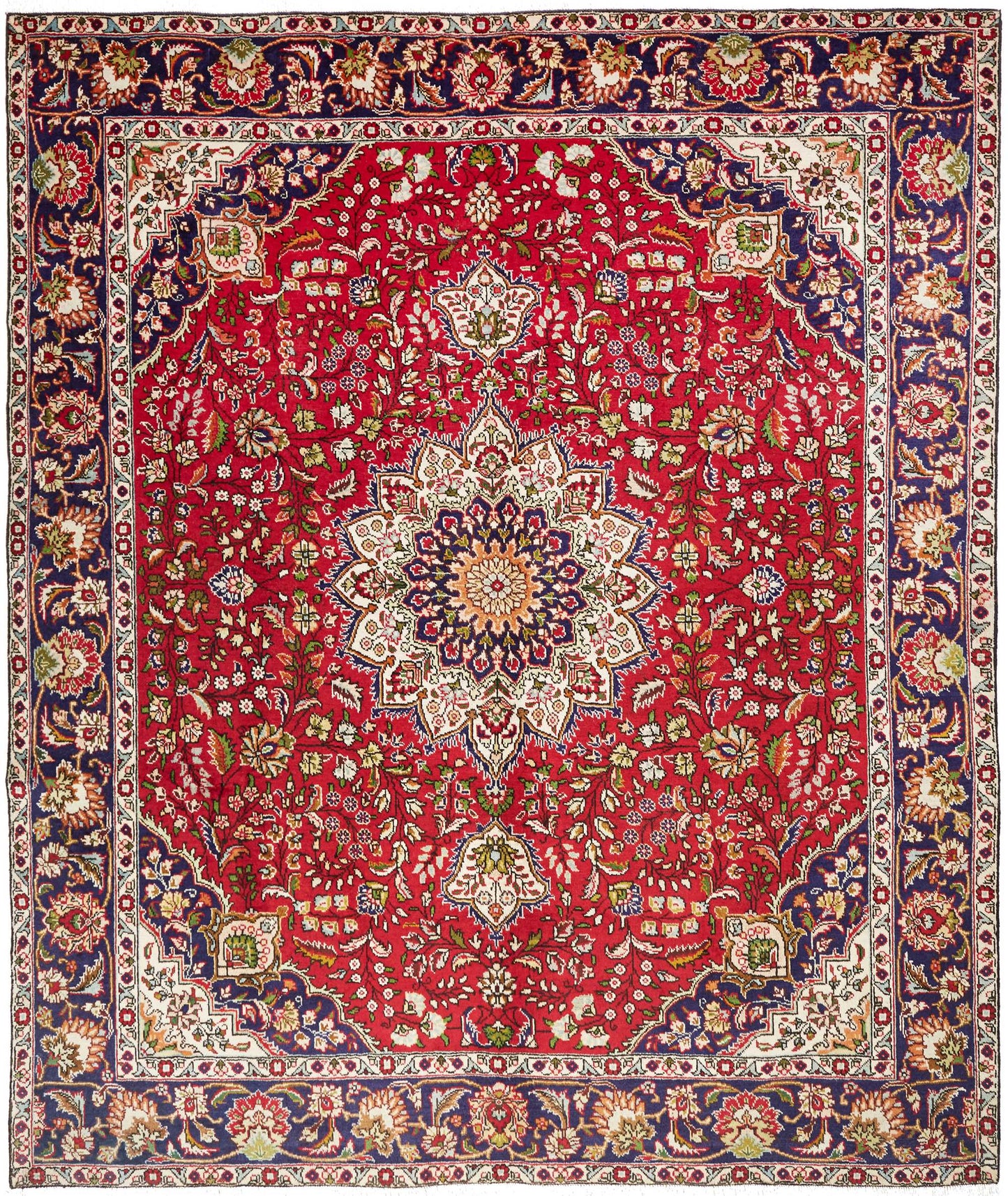 Tappeto Tabriz 30 Raj 294 X 247 CM
