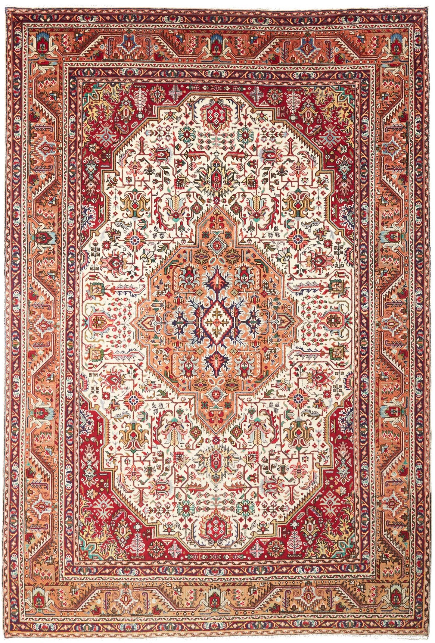 Tappeto Tabriz 30 Raj 305 X 203 CM