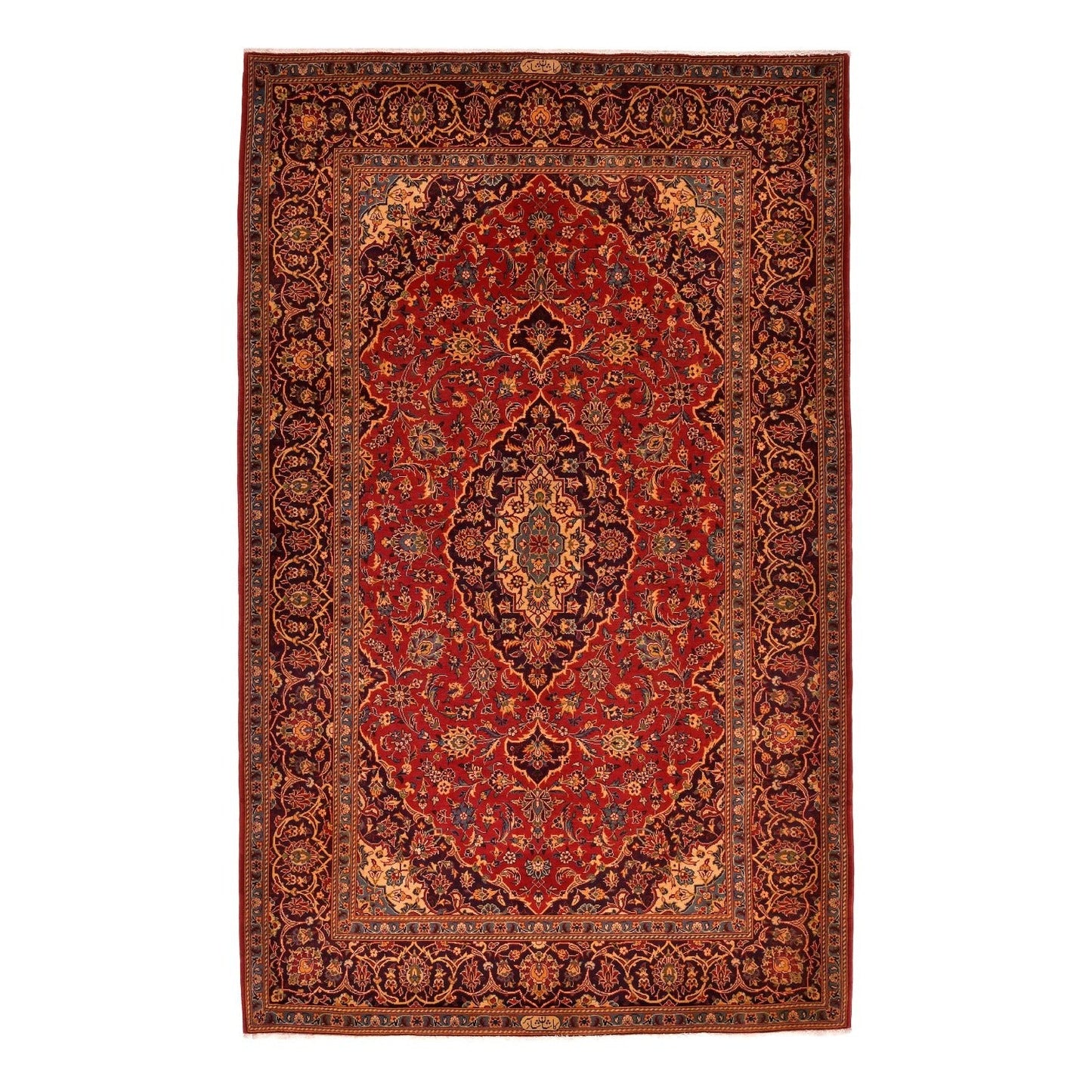 Tappeto Kashan Vecchio 220 x 135 cm