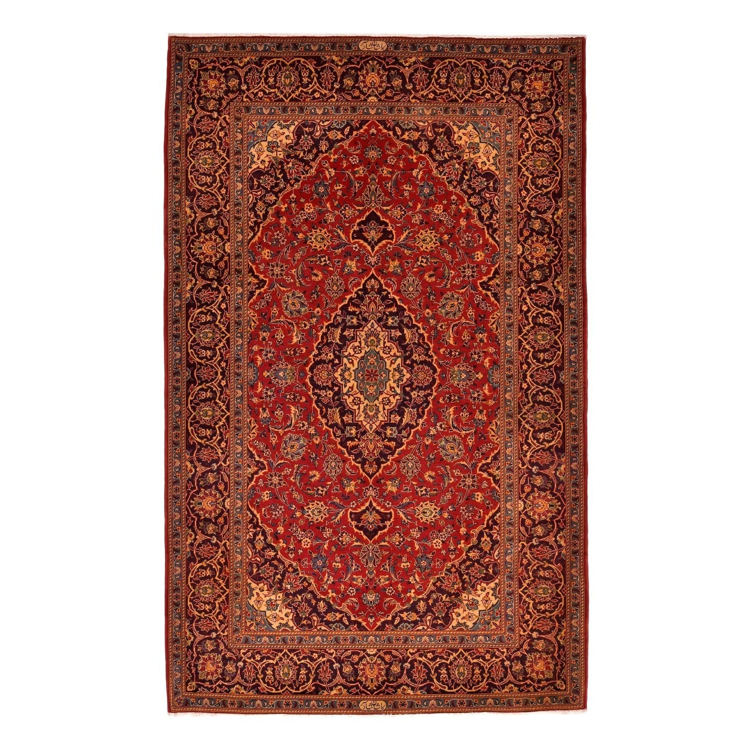 Tappeto Kashan Vecchio 220 x 135 cm
