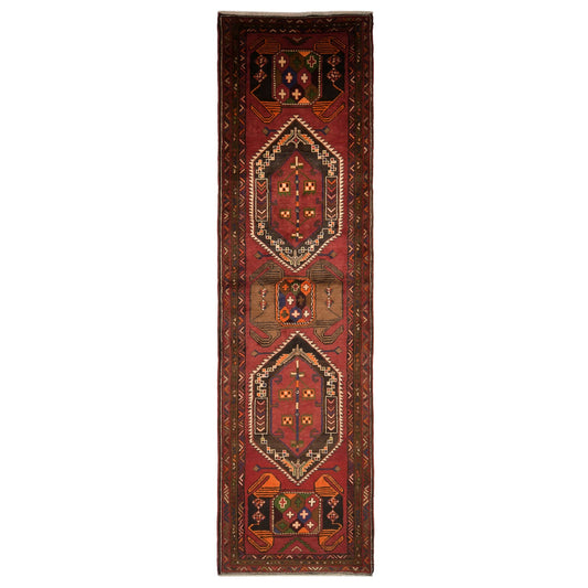 Tappeto Afshari 413 X 113 Cm