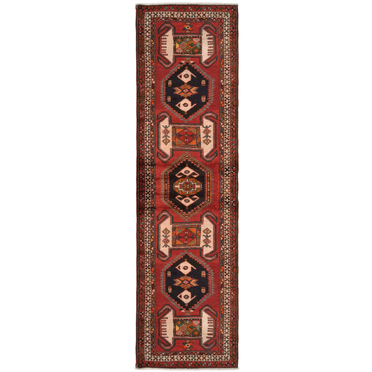 Tappeto Afshari 347 X 133 Cm