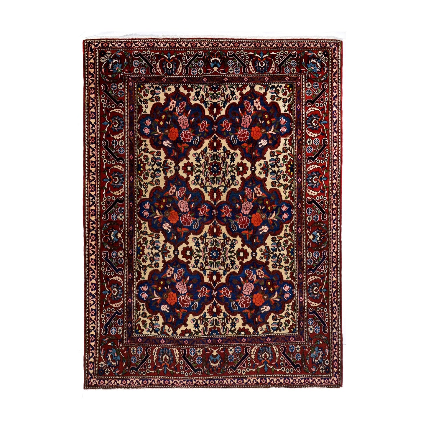 Tappeto Bakhtiari Fine 218 X 159 cm