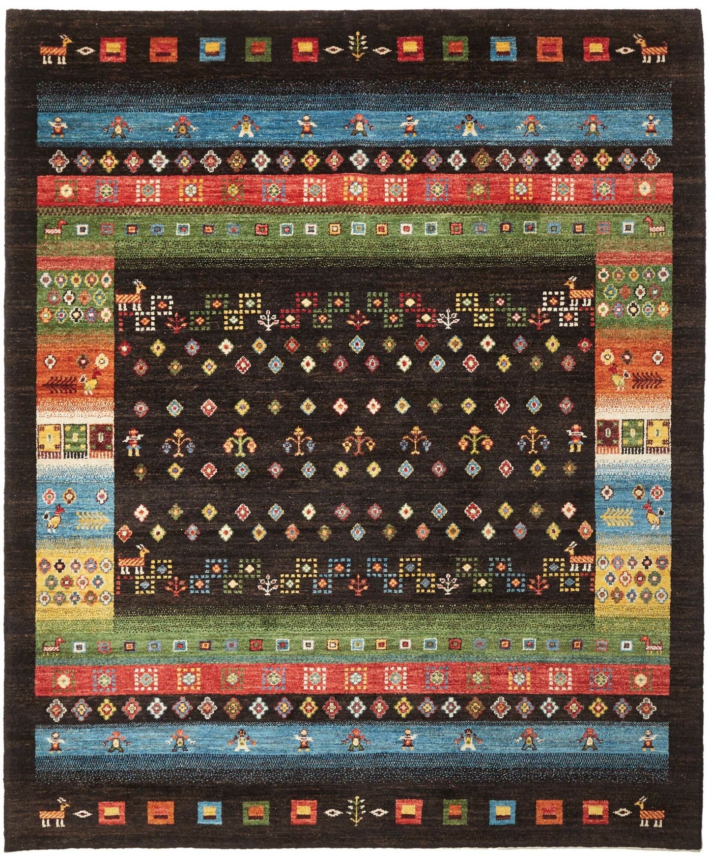 Tappeto Royal Gabbeh 238 x 199 Cm
