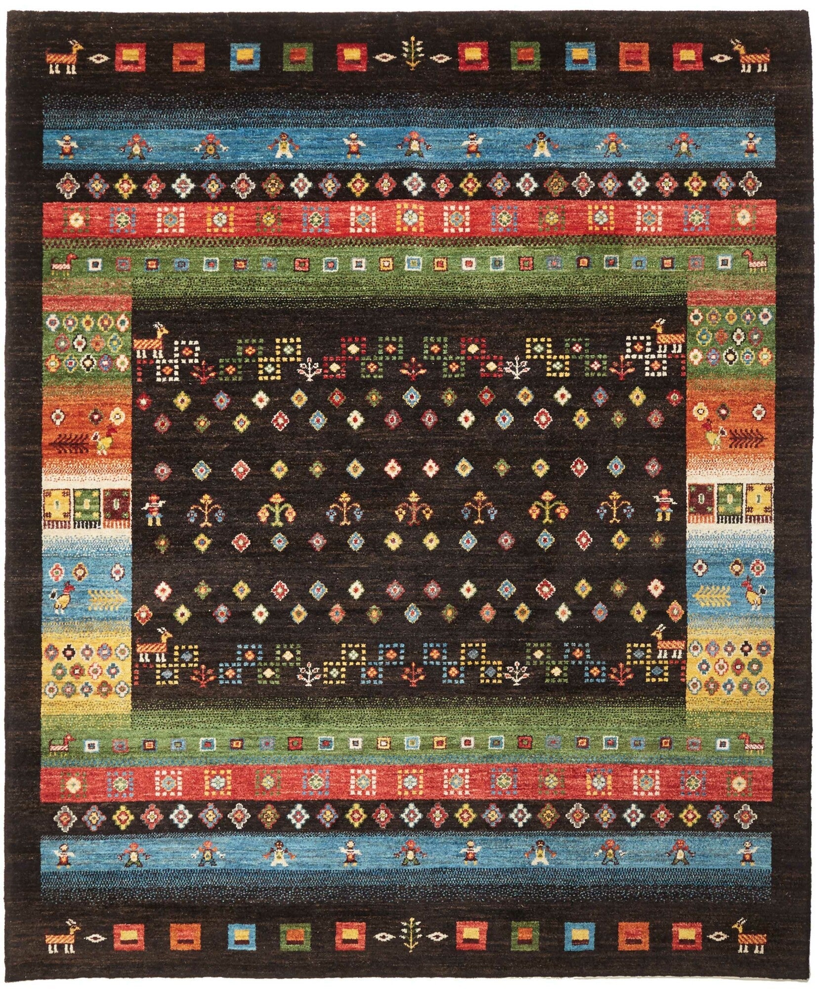Tappeto Royal Gabbeh 238 x 199 Cm