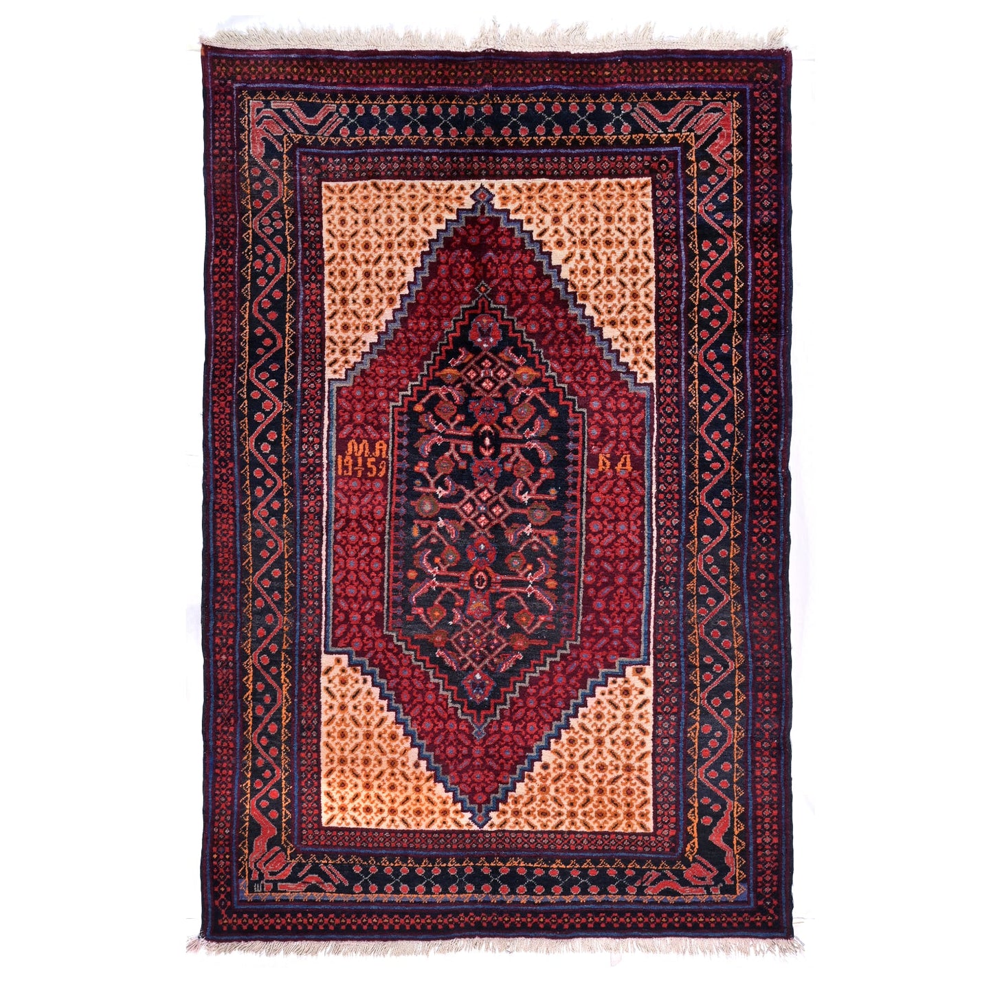 Tappeto Gharebak 233 X 154 cm