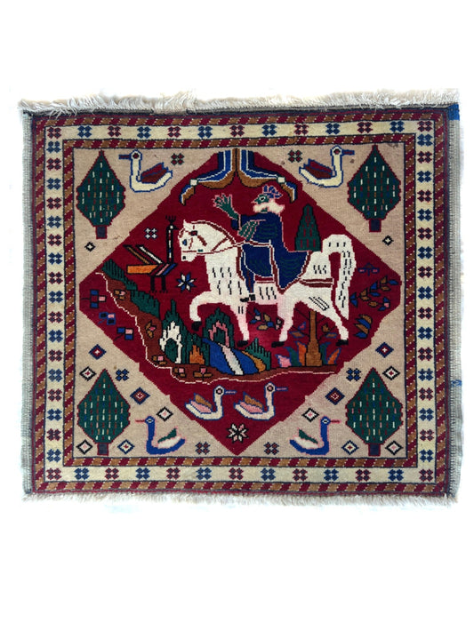 Tappeto Hosseinabad 81 x 72 cm