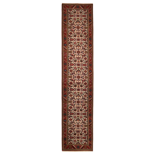 Tappeto Indo Heriz 384 X 84 cm