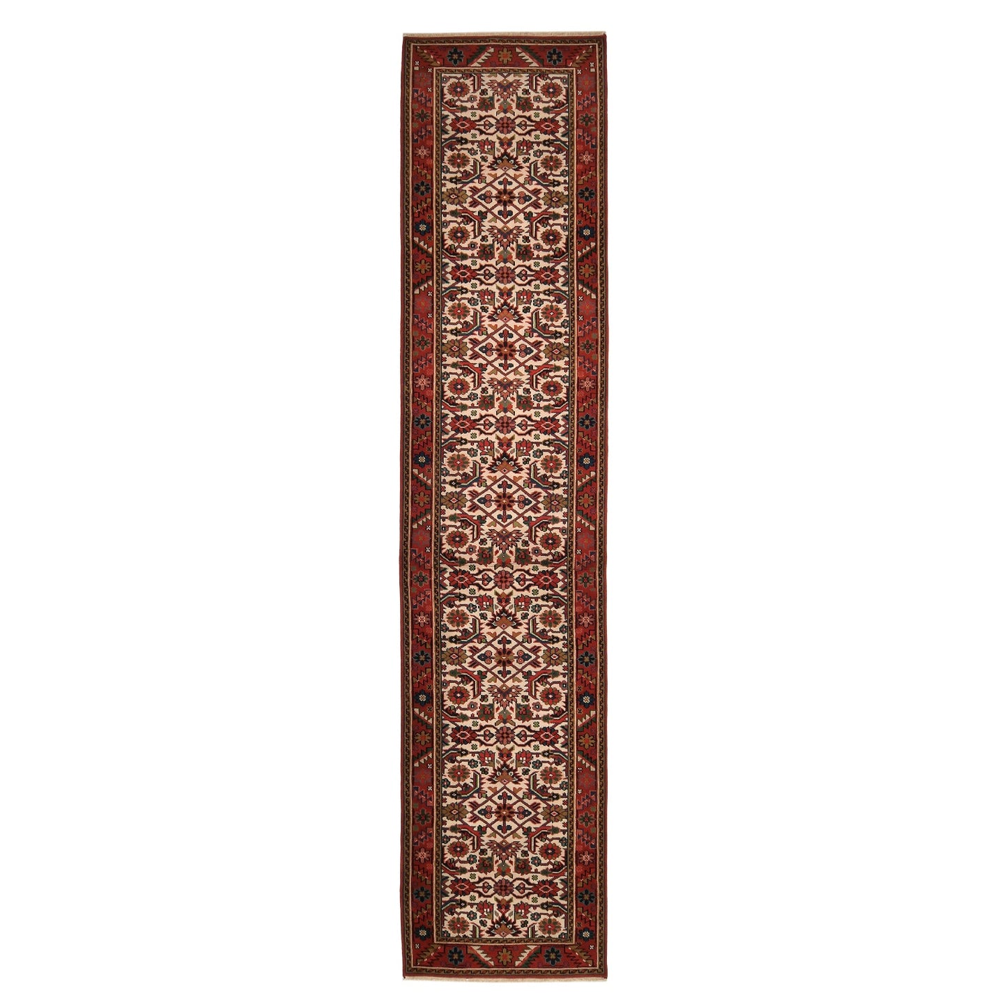 Tappeto Indo Heriz 378 X 81 cm