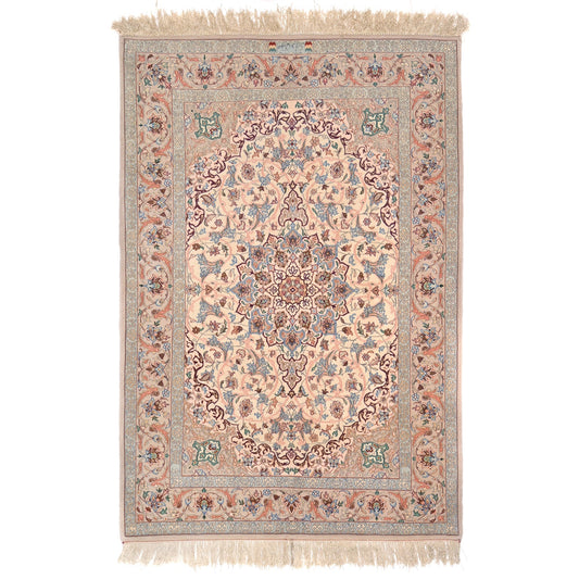 Tappeto Isfahan firmato Davari  165 X 111 cm