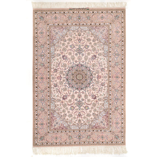 Tappeto Isfahan firmato ali maleki 216 X 143 cm