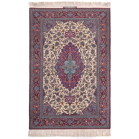 Tappeto Isfahan seirafian originale 231 X 148 cm