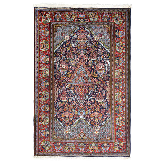 Tappeto Kashan 215 X 140 Cm
