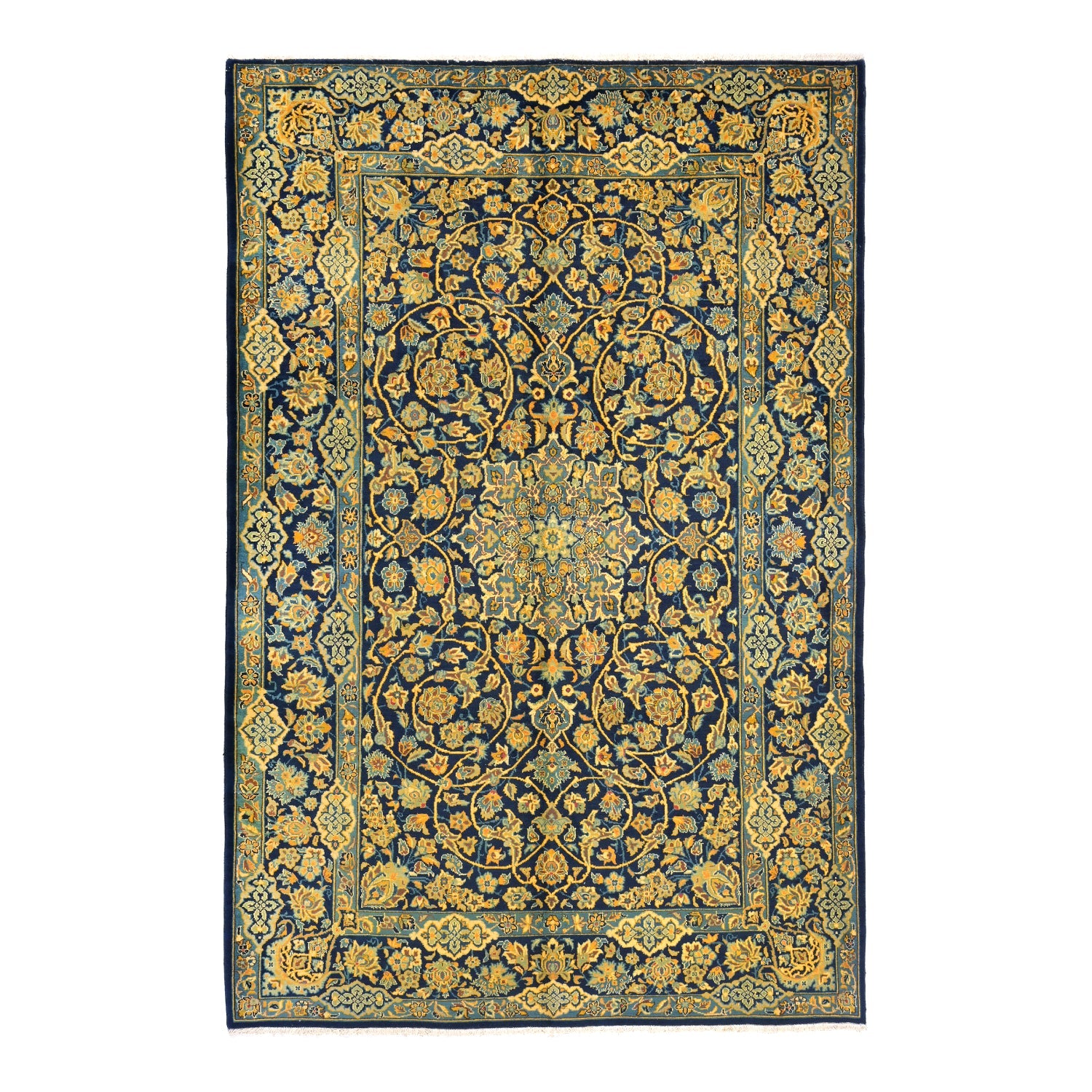 Tappeto Kashan 213 x 141 Cm