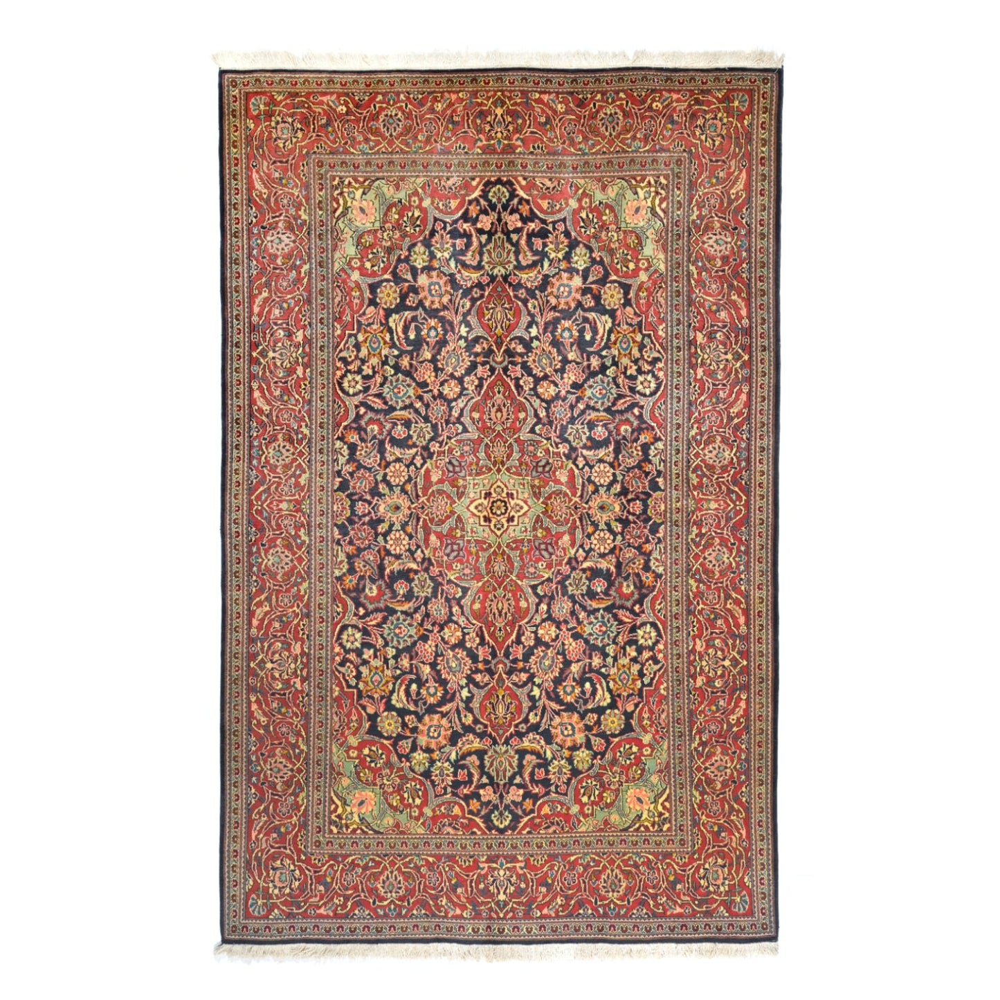 Tappeto Kashan Vecchio 217 x 138 cm