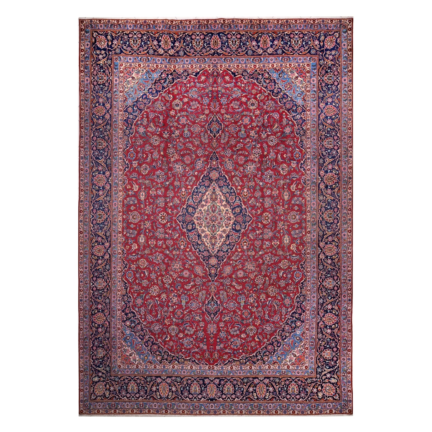 Tappeto Kashan Fine 463 x 327 Cm