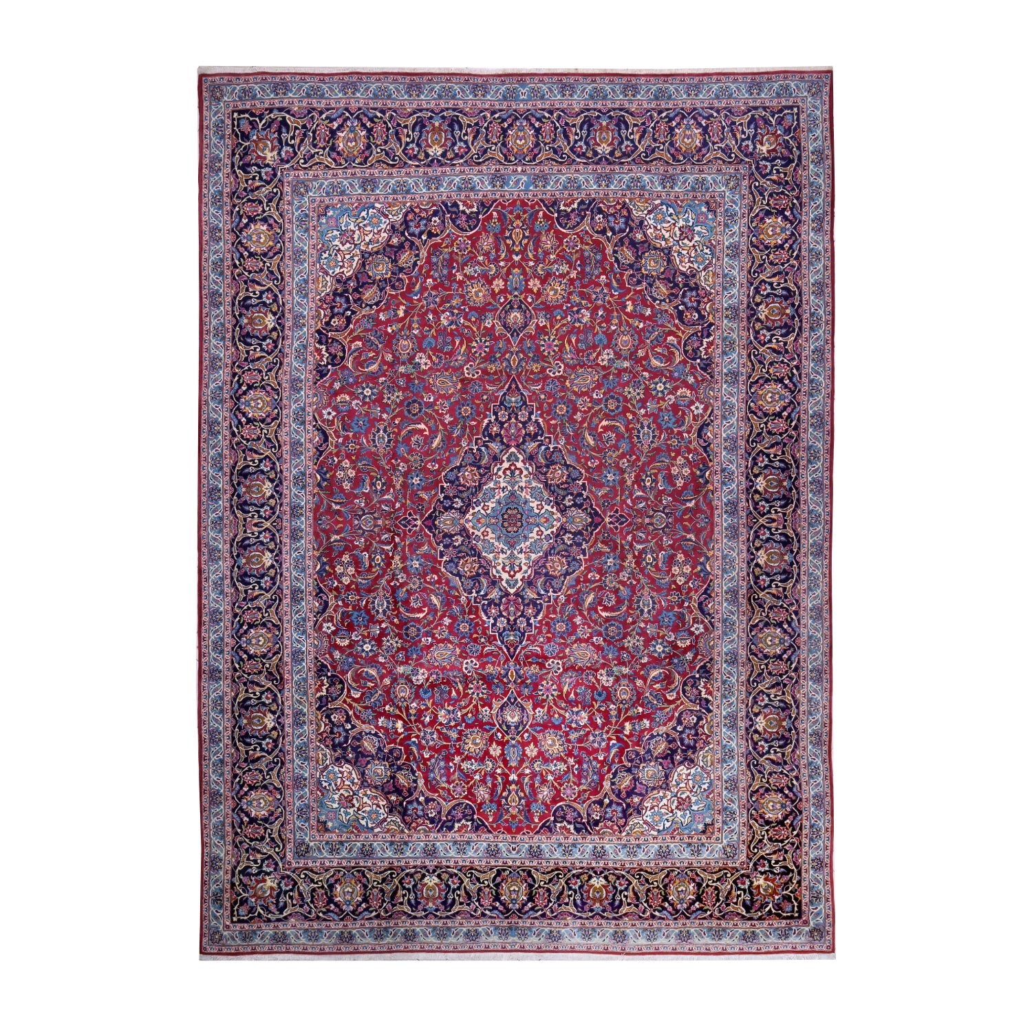 Tappeto Kashan 423 X 305 Cm