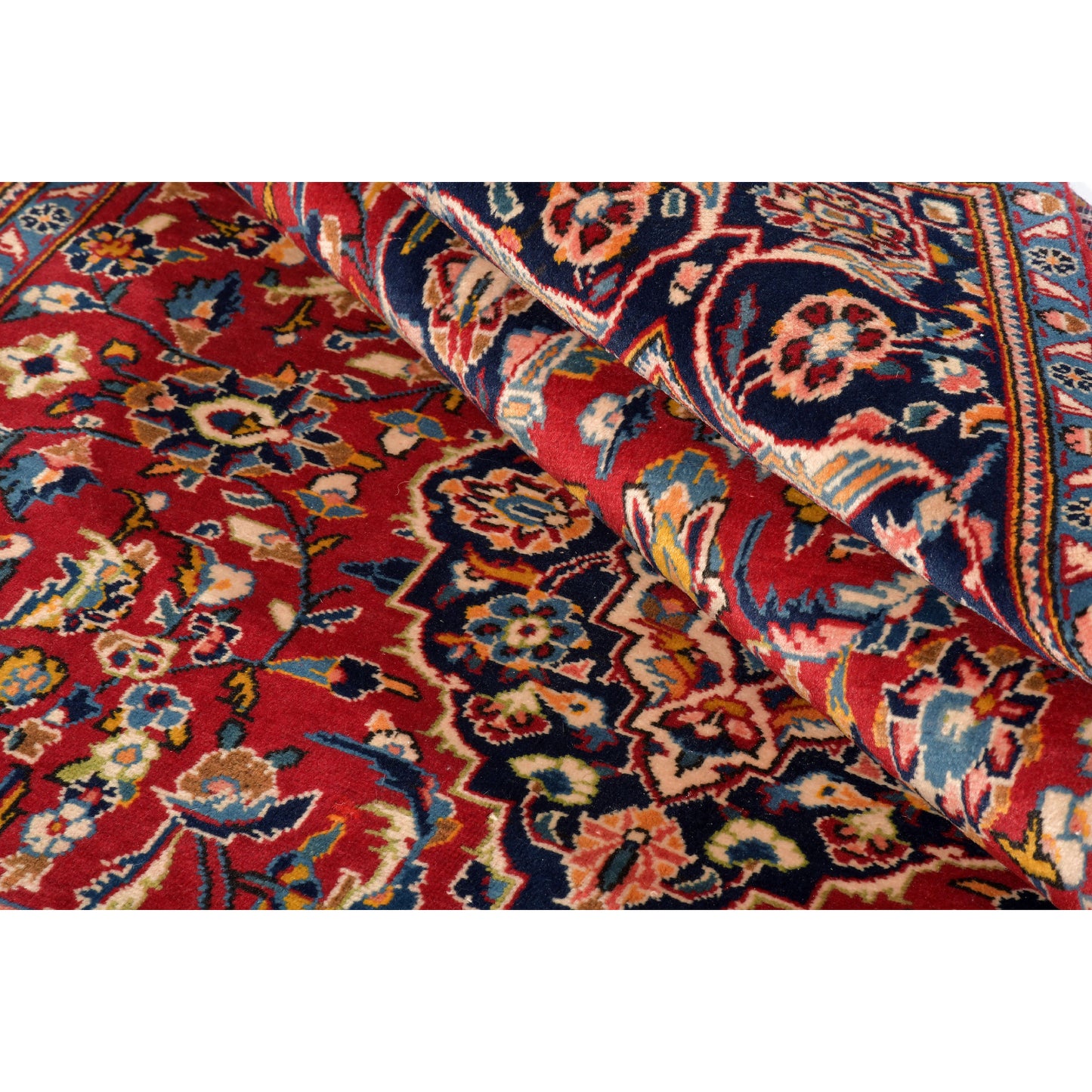 Tappeto Kashan 222 X 135 Cm