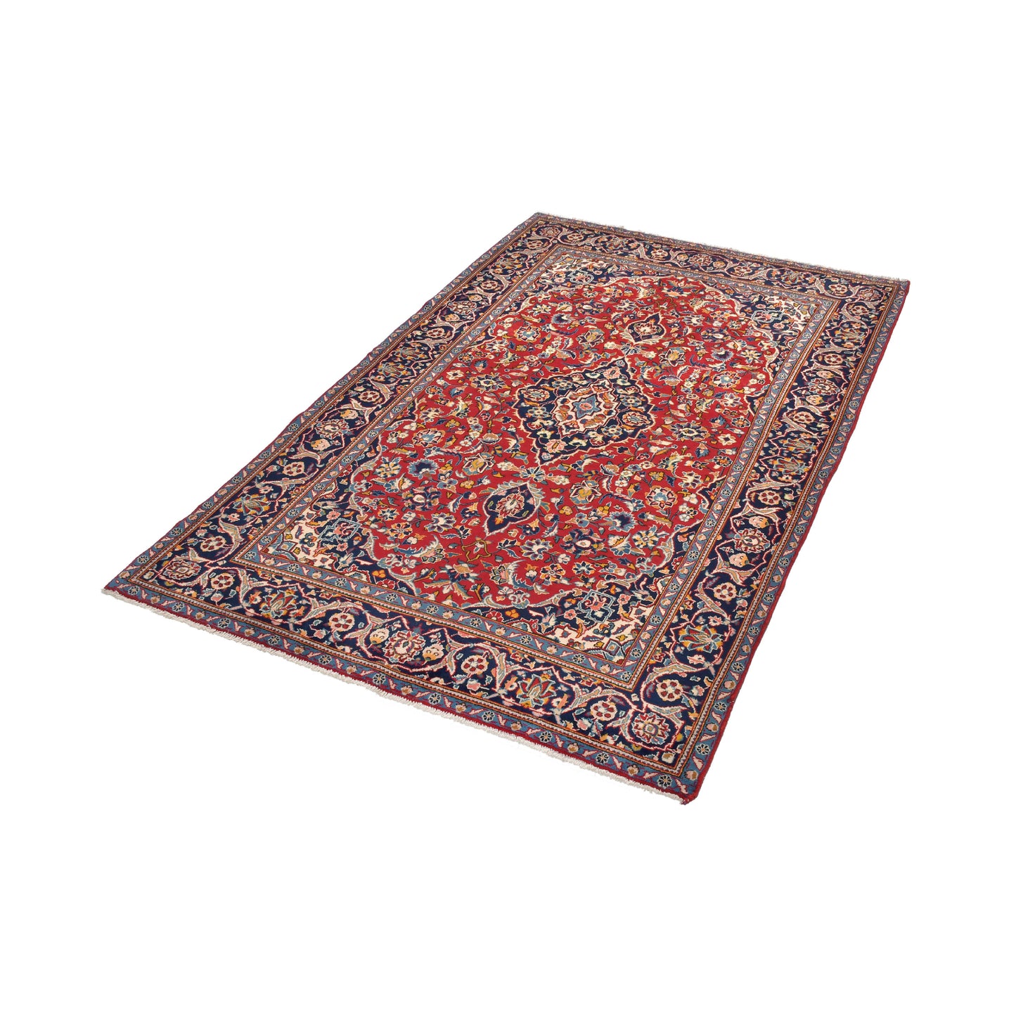 Tappeto Kashan 222 X 135 Cm
