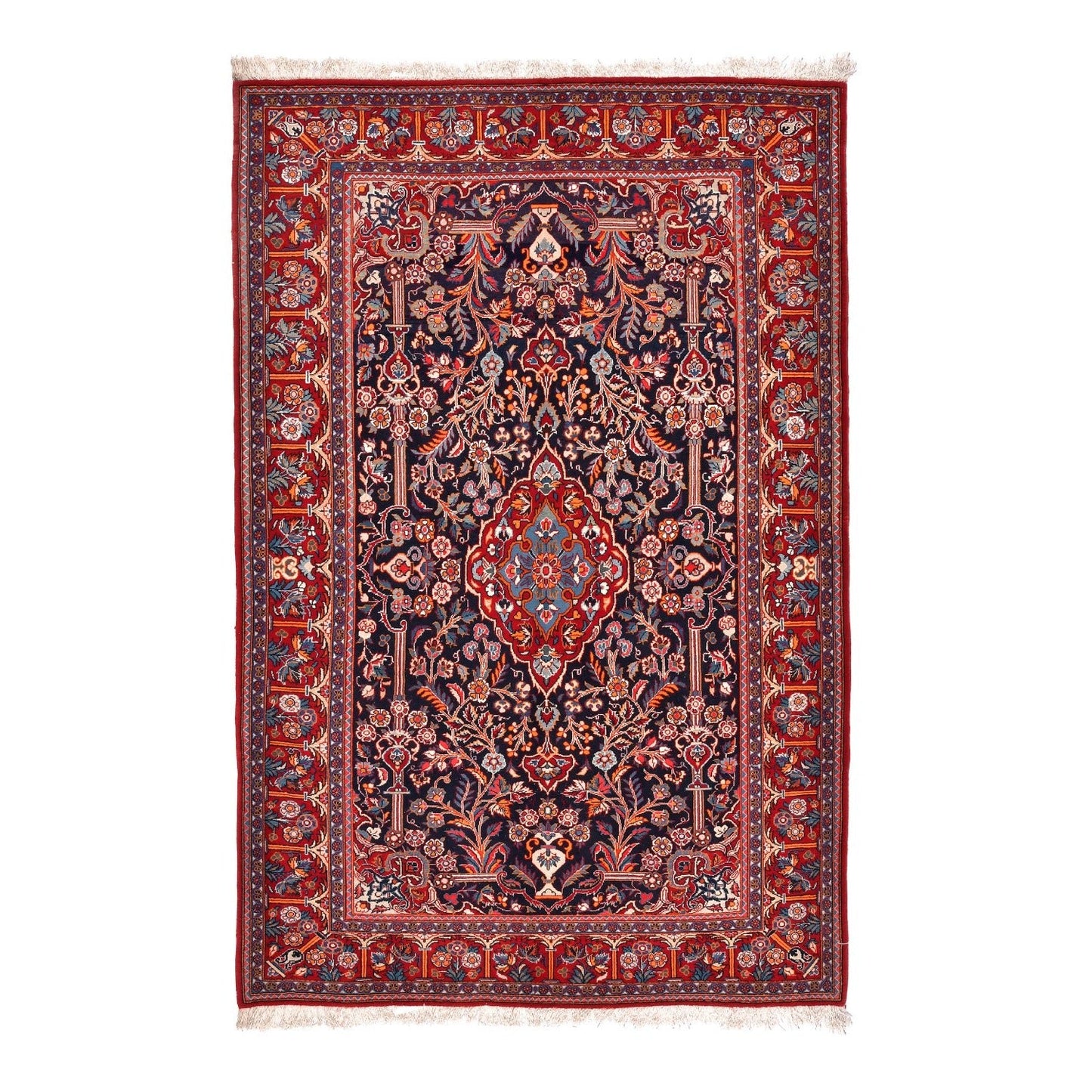Tappeto Kashan 207 X 133 Cm