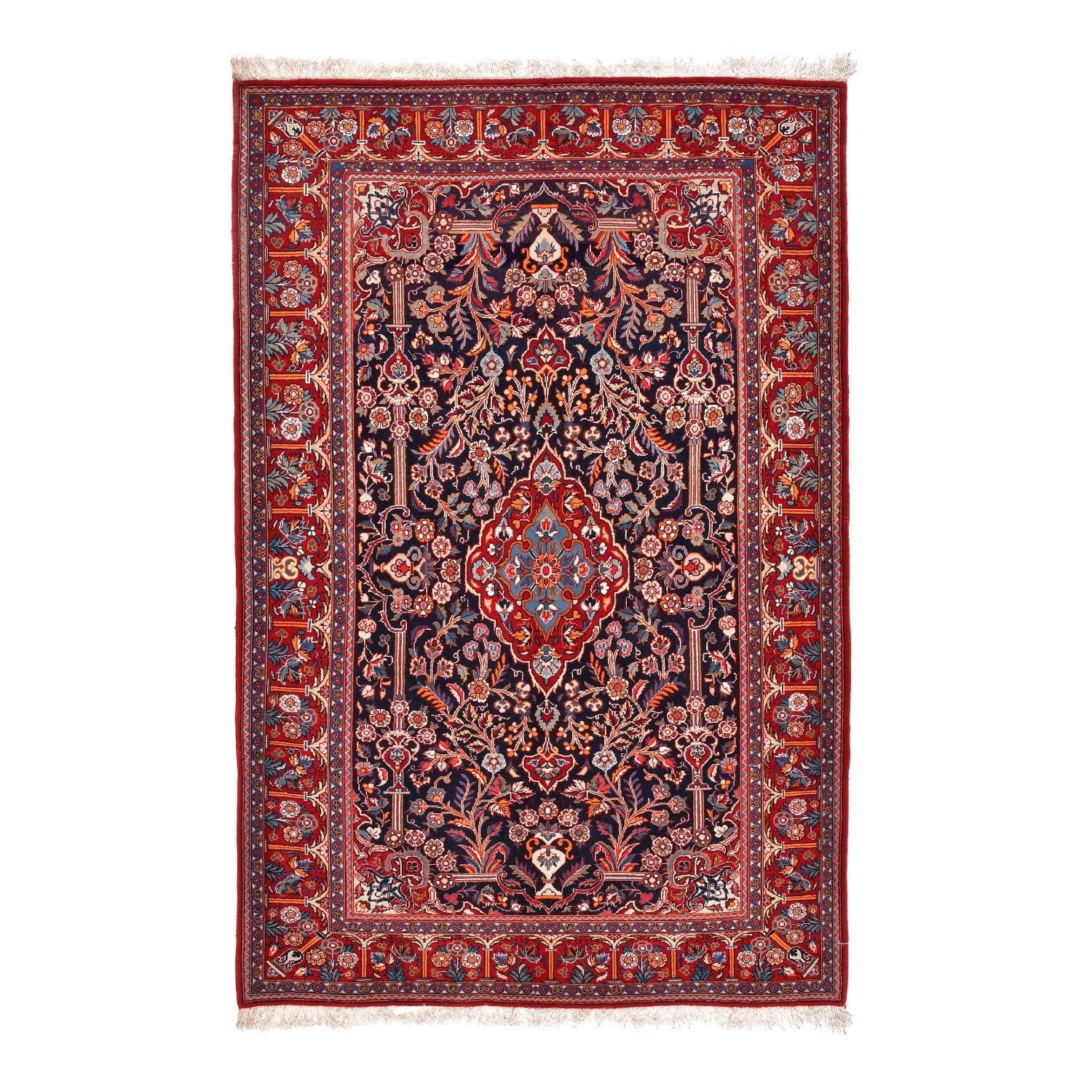 Tappeto Kashan 207 X 133 Cm