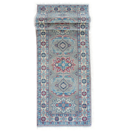 Tappeto Kazak 293 X 86 Cm