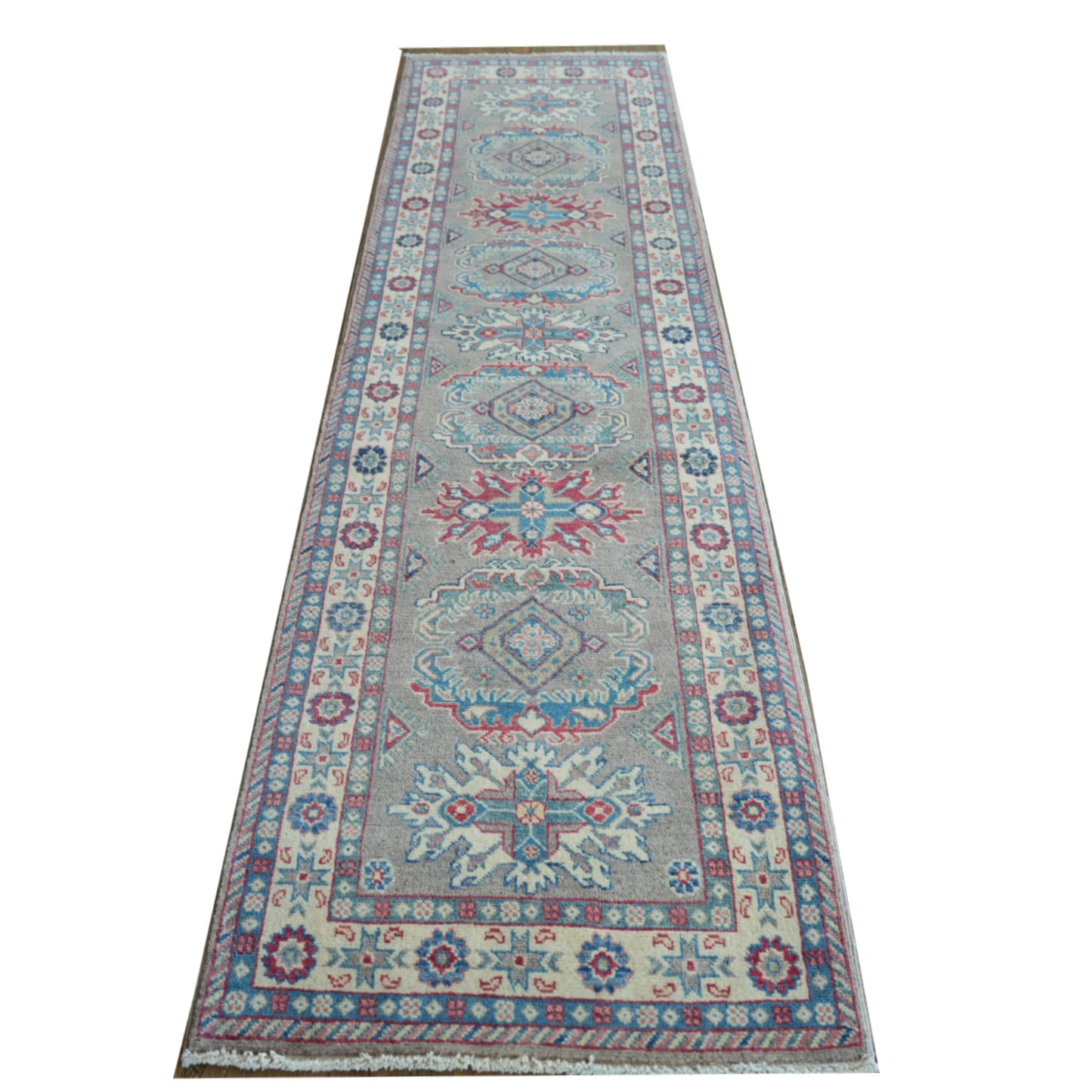 Tappeto Kazak 290 X 80 Cm