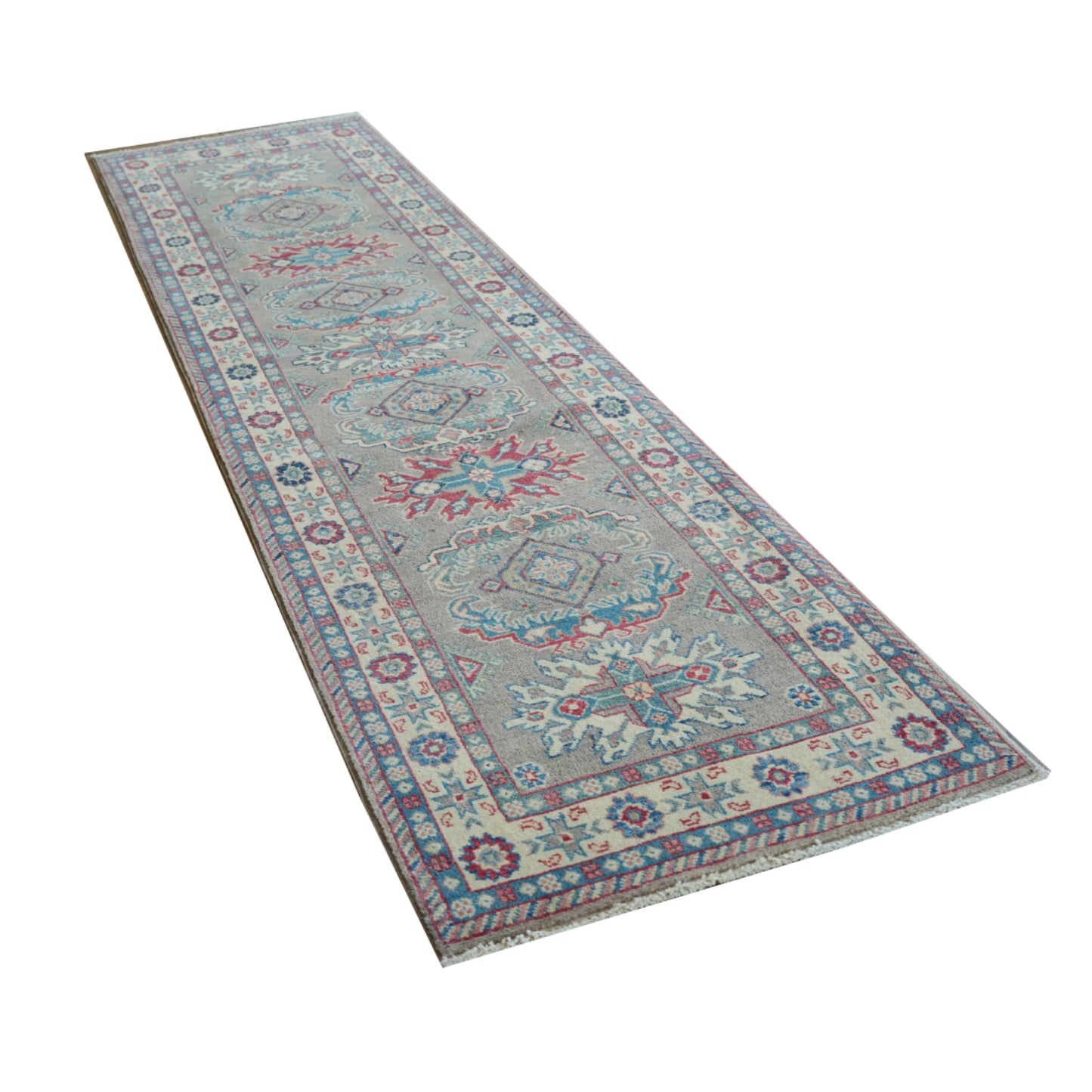 Tappeto Kazak 290 X 80 Cm
